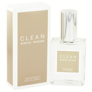 Clean White Woods by Clean Eau De Parfum Spray (Unisex) 1 oz